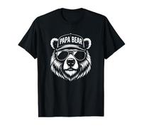Papabear - lustiges Vater Motiv mit Basecap Preisgünstiges Grafik-T-Shirt