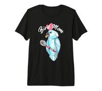 Papagei Bird Mom - Regenschirm Kakadu Aquarell Premium T-Shirt