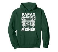 Papas Mädchen Ich War Einmal Sein Engel Jetzt Ist Er Meiner Pullover Hoodie