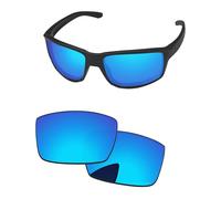 PapaViva Ersatzgläser für Oakley Gibston OO9449 Sonnenbrille, Eisblau, polarisiert