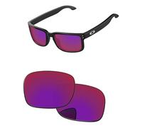 PapaViva Ersatzgläser für Oakley Holbrook OO9102 55 mm Sonnenbrille, Midnight Sun Pro+, entspiegelt, polarisiert