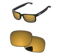 PapaViva Ersatzgläser kompatibel mit Oakley Holbrook XXL OO9487 61 mm/Holbrook XXL Asian Fit Sonnenbrille, Bronze Gold, Holbrook XXL Asian Fit OO9487F 61mm