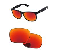 PapaViva Ersatzgläser kompatibel mit Ray-Ban Justin RB4165 54 mm Sonnenbrille, präzise Passform, UV-Block und stoßfest