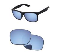 PapaViva Ersatzgläser kompatibel mit Ray-Ban Justin RB4165 54 mm Sonnenbrille, präzise Passform, UV-Block und stoßfest