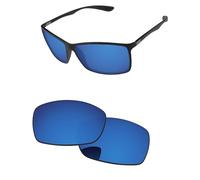 PapaViva Ersatzgläser kompatibel mit Ray-Ban Liteforce RB4179 62 mm Sonnenbrille, Dunkel wasserfarben, Liteforce RB4179 62mm