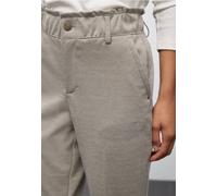 Paperbag-Hose STREET ONE, Damen, Gr. 44, Länge 30, silk braun, Web, Obermaterial: 83% Polyester, 15% Viskose, 2% Elasthan. Futter: 100% Polyester, unifarben, regular fit knöchelfrei, Hosen Paperbag-Ho