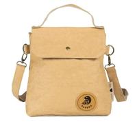 NEU PAPERO Umhängetasche aus Kraftpapier PHEASENT reißfest, wasserfest, vegan, nachhaltig 0714637163907_braun