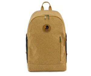 Papero Rucksack aus Kraft Papier 22L FOX wasserfest, reißfest für Damen & Herren braun