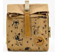 Papero ® Rolltop Rucksack aus Kraft KIDS Cougar - nachhaltig Backpack - Daypack für Freizeit, Kindergarten, nachhaltig wasserfest und reißfest 8 L