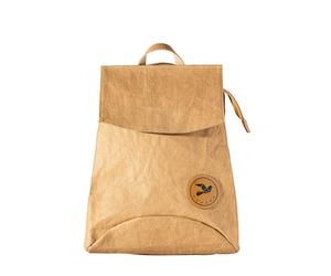 PAPERO Rucksack aus Papier 3 in 1 SALAMANDER 8L robust, wasserfest, vegan, nachhaltig 0714637163631_grau