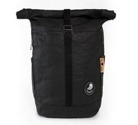 PAPERO Rucksack aus Papier - Rolltop Rucksack Damen Herren mit Laptopfach - wasserfest & robust - vegan & nachhaltig - minimalistisch - leicht & stylisch - FSC zertifiziert - Unisex Tagesrucksack 28L 