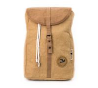 PAPERO Rucksack OWL aus Kraft Papier 13 L leicht, reißfest und wasserfest vegan, nachhaltig Rucksack_owl_schwarz_sf