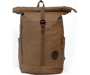 PAPERO Rucksack YETI 28 L aus waschbarem Kraft Papier leicht, reißfest und wasserfest nachhaltig Rucksack_Yeti_dunkelbraun_sf