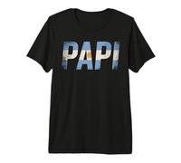 Papi Argentinien Flagge Vintage Argentinien Flagge Papi Premium T-Shirt