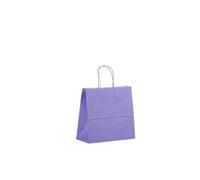 Papier Tragetaschen 25x11x24cm violett