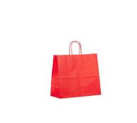 Papier Tragetaschen 32x13x28cm rot