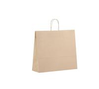 Papier Tragetaschen 42x13x37cm creme