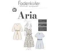 Papierschnittmuster Kleid Aria Damen