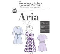 Papierschnittmuster Kleid Aria Kinder