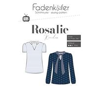 Papierschnittmuster Schluppenbluse Rosalie Kinder