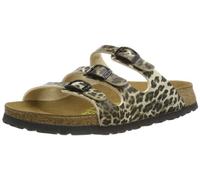 Papillio Damen Florida BF Leopard Pantoletten, Braun (Classic Dark Brown)