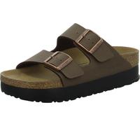 Papillio von BIRKENSTOCK Pantoletten 1027417 Arizona PAP Flex Platform Mocca schmal 41 EU