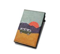 paprcuts RFID Alu Kartenetui Vanlife (orange blau)