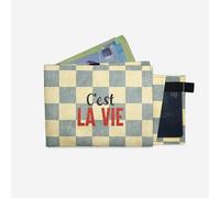 paprcuts RFID Portemonnaie Pro C'est la vie (blau beige)