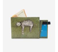 paprcuts RFID Portemonnaie Pro Faultier 2.0. (grün)