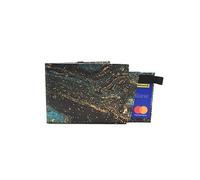 Paprcuts RFID Pro Portemonnaie | Kartenetui mit RFID Schutz für 12 Karten, Scheine & Münzen | Vegan | Wasserabweisend & Reißfest | (Saphire Marble 2.0.)