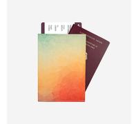 paprcuts RFID Reisepasscover Diamond Dawn (orange gelb)