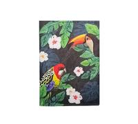 paprcuts RFID Reisepasscover Tucano & Parrot (grün)