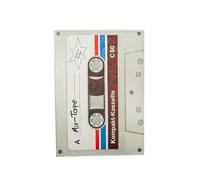 Paprcuts RFID Reisepasshülle Super schlanke Schutzhülle mit 2 Kartenfächern und Platz für Boardingpass 100% Vegan Wasserabweisend & Reißfest Unisex - Mixtape