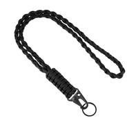 Paracord Schlüsselanhänger Schlüssel Band Paracord Schlüsselband Mit Karabiner Umhängeband Lanyard Metall Ring Und Mini Abnehmbare Band für Männergeflochtenes Robuster Gurt für Schlüssel Ausweishalter