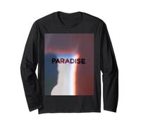 Paradise Aesthetic Retro Lo-Fi Glitch Dreamcore Art Langarmshirt