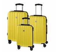 Paradise by CHECK.IN AURORA 3-tlg. Kofferset - zitronengelb zitronengelb Koffer24