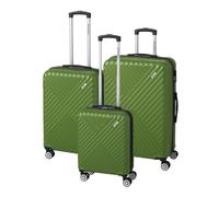Paradise by CHECK.IN KINGSTON 3-tlg. Kofferset - grün Grün Koffer24