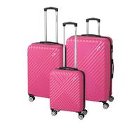 Paradise by CHECK.IN KINGSTON 3-tlg. Kofferset - pink Pink Koffer24