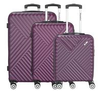 Paradise by CHECK.IN KINGSTON 3-tlg. Kofferset - lila lila Koffer24