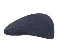 Stetson modische Flatcap Paradise Cotton mit UV-Schutz 40+ Marine, 61/XL