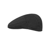 Paradise Cotton Flatcap by Stetson schwarz XXL (62-63 cm)