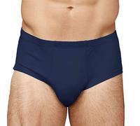 Paradise Silk Pure Silk Herren Slip Strick, dunkelblau, L