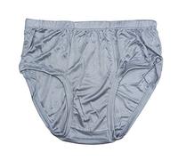 Paradise Silk Pure Silk Herren Slip Strick Gr. L, grau