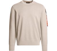 Parajumpers Men's Basic Braw Crewneck Sweater Mastic M