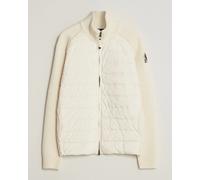 Parajumpers Olmo Rib Knitted Hybrid Jacket Warm Ivory Weiß L