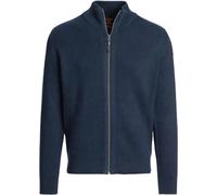 PARAJUMPERS Cardigan Herren Slim Fit Baumwolle blau, XXL
