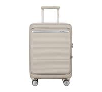 SAMSONITE Trolley PARALUX SPINNER 55cm erweiterbar Stone Grey creme