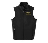 PARAMOUNT NETWORK Yellowstone Dutton Ranch Logo Core Softshell-Weste Offizielles Lizenzprodukt, Schwarz, M