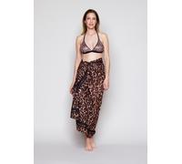 Pareo JOOP, Damen, leopard print, Web, Baumwolle, Modetücher, Allover Animal-Print (49515627-0) leopard print