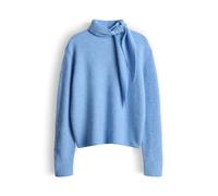 OPUS Damen Pullover | PARF Regular Strickpullover im Alpaka Wollmix Water Blue, 40